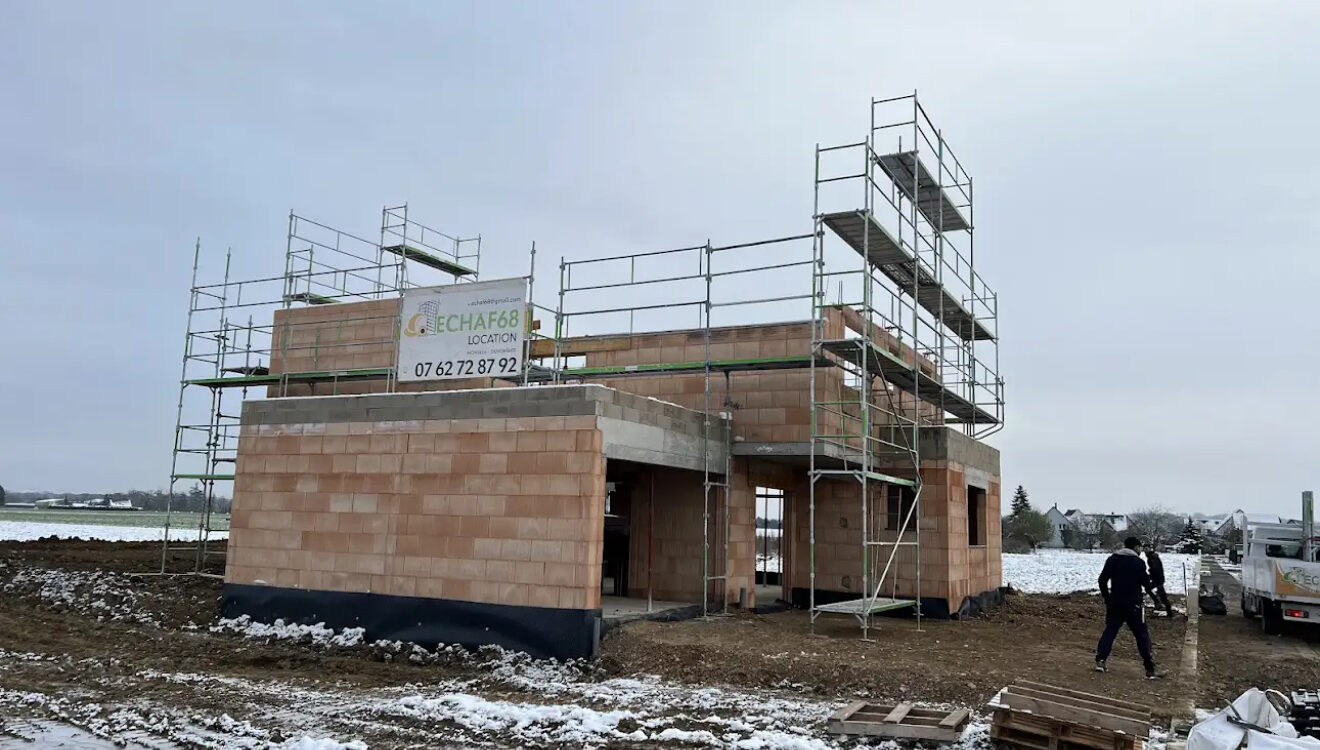 Montage et démontage d&#8217;une large gamme d&#8217;échafaudages dans le Haut-Rhin sur Mulhouse et Colmar Illzach